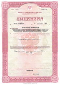 лицензия